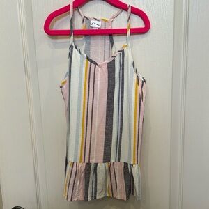 Girls Art Class Racerback Linen Like Tank size 10/12